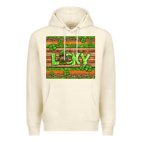 St Patricks Lucky Gnome Premium Hoodie | Teevron