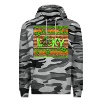 Slate Camo st Patricks lucky gnome Premium Hoodie - Jasminsmagicworld