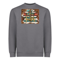 Storm faith cross mousepad Heavyweight Sweatshirt - BarkalooDesign