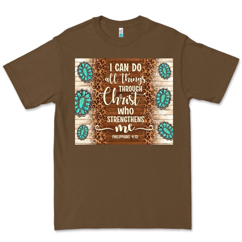 I Can Do All Things Through Christ Who Strengthens Premium Tee by TumblerDesignByShophia | Teevron