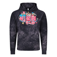 Cloud Black American Nurse Vintage Hoodie - FaDigitalArtStudio