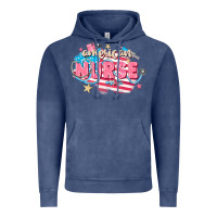 Vintage Denim American Nurse Vintage Hoodie - FaDigitalArtStudio