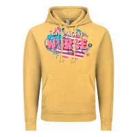 Vintage Mustard American Nurse Vintage Hoodie - FaDigitalArtStudio