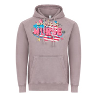 Vintage Zinc American Nurse Vintage Hoodie - FaDigitalArtStudio
