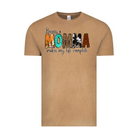 Vintage Camel Being a Momma Makes My Life Complete Vintage Tee - CowCowDesign