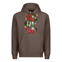 Coffee ho ho ho pharmacy Premium Hoodie - CowhideDigitalArt