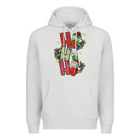 Dove Grey ho ho ho pharmacy Premium Hoodie - CowhideDigitalArt