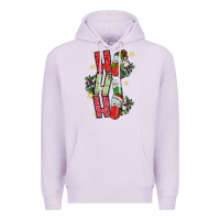 Lilac ho ho ho pharmacy Premium Hoodie - CowhideDigitalArt