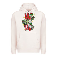 Pale Pink ho ho ho pharmacy Premium Hoodie - CowhideDigitalArt