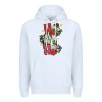 White ho ho ho pharmacy Premium Hoodie - CowhideDigitalArt