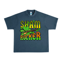 Midnight Navy St. Patrick’s Day sham rocker with guitar Urban Heavy Tee - OliviaCreatesArt