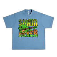 Pebble Blue St. Patrick’s Day sham rocker with guitar Urban Heavy Tee - OliviaCreatesArt