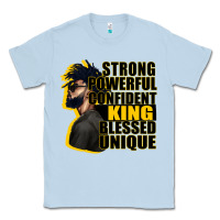Dusty Blue strong powerful confident king blessed unique Classic Tee - CowGirlArtShop