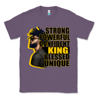 Lavender strong powerful confident king blessed unique Classic Tee - CowGirlArtShop