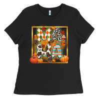 Black fall mama Ladies Tee - CowGirlArtShop