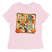 Bubblegum Pink fall mama Ladies Tee - CowGirlArtShop
