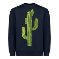 Navy cactus Heavyweight Sweatshirt - BarkalooDesign