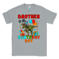 Heather Grey brother of the birthday boy t rex Classic Tee - Artiststas