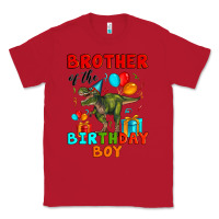 Red brother of the birthday boy t rex Classic Tee - Artiststas