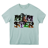 Arona Momster with witch Heavy Core Tee - NancyCooperArtShop