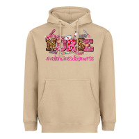 Mushroom nurse with valentines day element Heavyweight Hoodie - AdoDesignShop