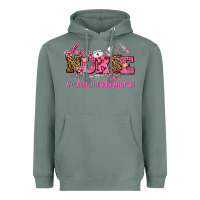 Sage nurse with valentines day element Heavyweight Hoodie - AdoDesignShop