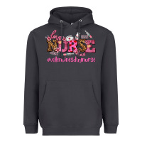 Smoke nurse with valentines day element Heavyweight Hoodie - AdoDesignShop