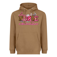Toasted Coconut nurse with valentines day element Heavyweight Hoodie - AdoDesignShop