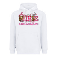 White nurse with valentines day element Heavyweight Hoodie - AdoDesignShop