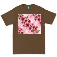 Cacao hibiscus flowers with glitter Premium Tee - TumblerDesignByShophia