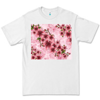 White hibiscus flowers with glitter Premium Tee - TumblerDesignByShophia