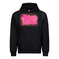 Black gemstone pink leopard background Urban Hoodie - JahusDesignShop
