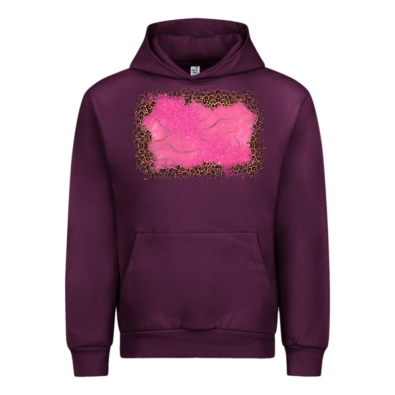 Gemstone Pink Leopard Background Urban Hoodie by JahusDesignShop | Teevron