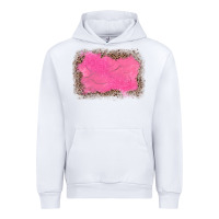 White gemstone pink leopard background Urban Hoodie - JahusDesignShop