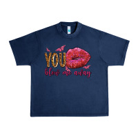 Navy you blow me away olivia Urban Heavy Tee - OliviaCreatesArt