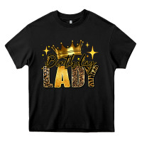 Black birthday lady Heavy Core Tee - RanaPortraitStore