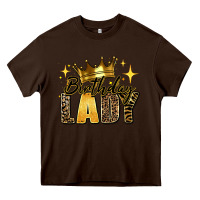 Chocolate Brown birthday lady Heavy Core Tee - RanaPortraitStore