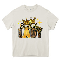 Cream birthday lady Heavy Core Tee - RanaPortraitStore