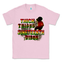 Bubblegum Pink thick thighs juneteenth vibes cowgirl Classic Tee - CowGirlArtShop