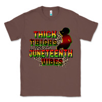 Chestnut thick thighs juneteenth vibes cowgirl Classic Tee - CowGirlArtShop