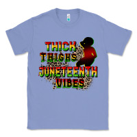 Colony Blue thick thighs juneteenth vibes cowgirl Classic Tee - CowGirlArtShop