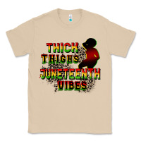 Mushroom thick thighs juneteenth vibes cowgirl Classic Tee - CowGirlArtShop