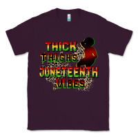 Plum thick thighs juneteenth vibes cowgirl Classic Tee - CowGirlArtShop