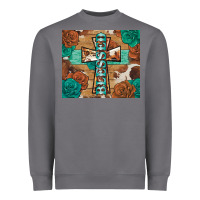 Storm blessed cross Heavyweight Sweatshirt - BarkalooDesign