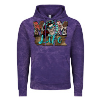 Cloud Purple Mom life skull Mother's Day Vintage Hoodie - FaDigitalArtStudio