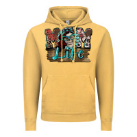Vintage Mustard Mom life skull Mother's Day Vintage Hoodie - FaDigitalArtStudio