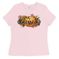 Bubblegum Pink blessed Ladies Tee - CowGirlArtShop