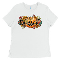 White blessed Ladies Tee - CowGirlArtShop