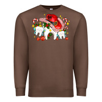 Chestnut dental Christmas teeth and candies Premium Sweatshirt - AdoDesignShop