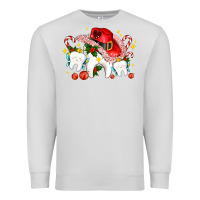 Dove Grey dental Christmas teeth and candies Premium Sweatshirt - AdoDesignShop